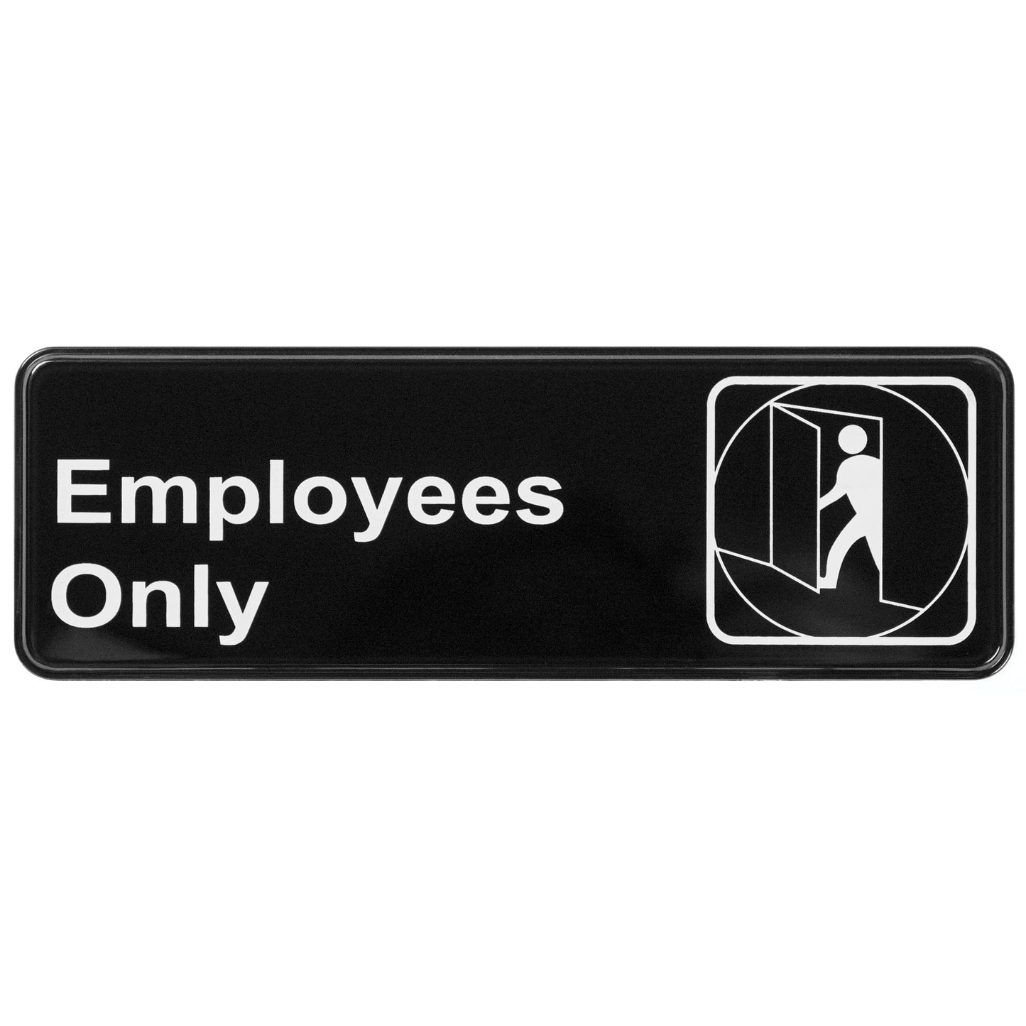 SGN-305 - Information Signs, 9"W x 3"H - SGN-305 - Employees Only
