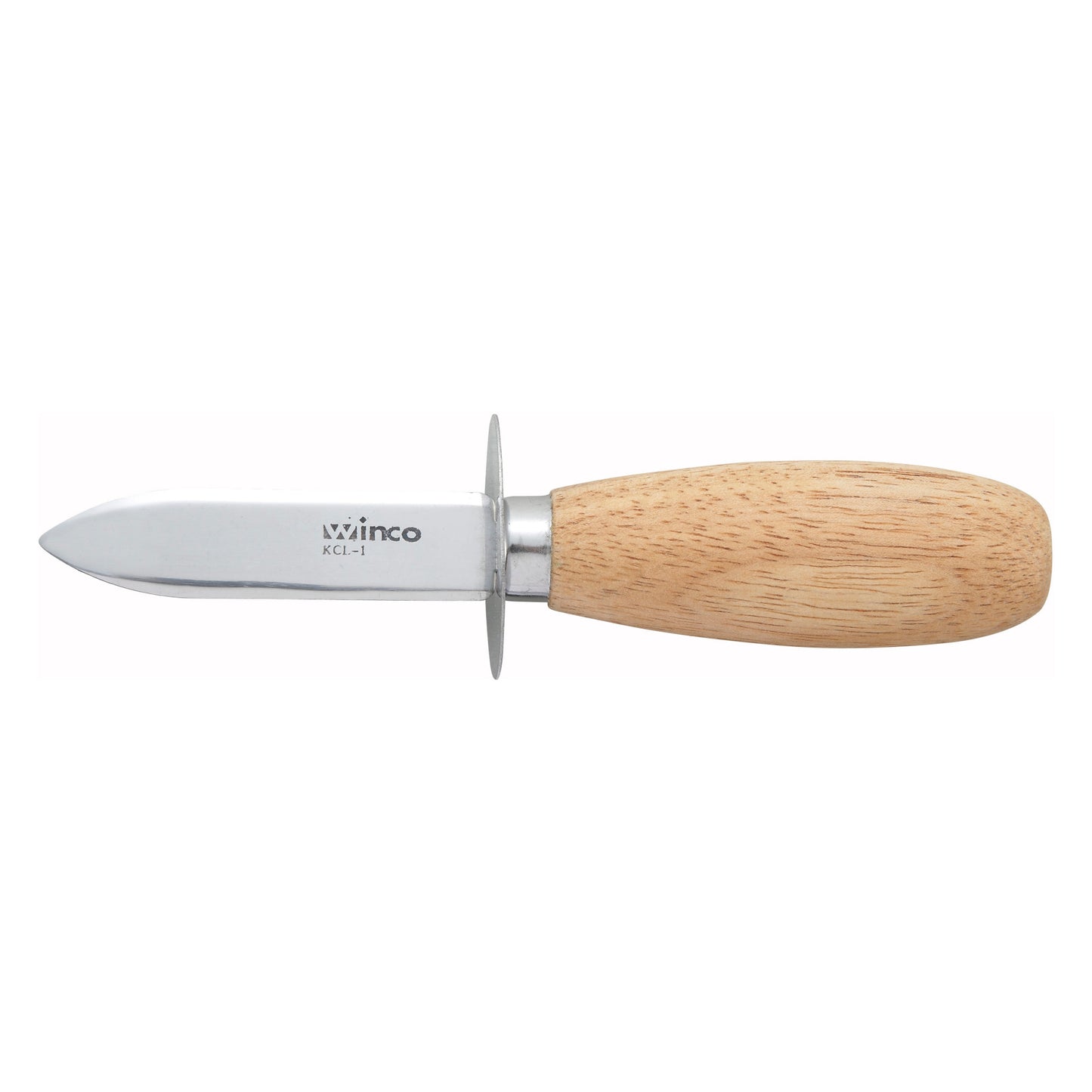 KCL-1 - 2-3/4" Blade Oyster/Clam Knife, Wooden Handle