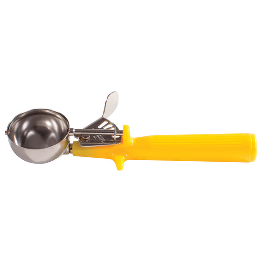 ICOP-20 - Winco Prime 18/8 Stainless Steel One-Piece Thumb Press Disher - 20