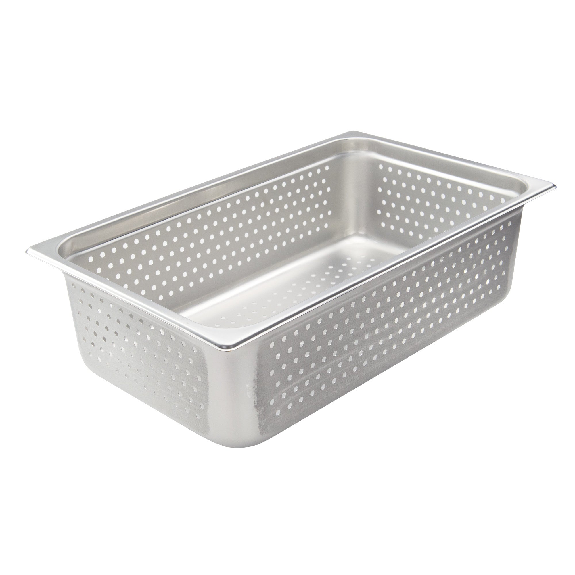 SPJH-106PF - Perforated Steam Pan, 22 Gauge Stainless Steel – Winco