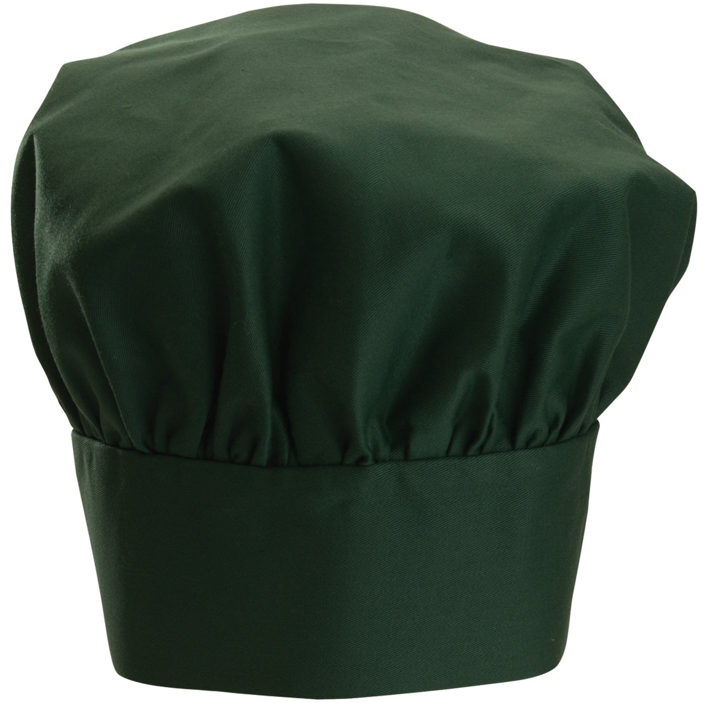 CH-13GN - Chef Hat, Velcro Closure - Green