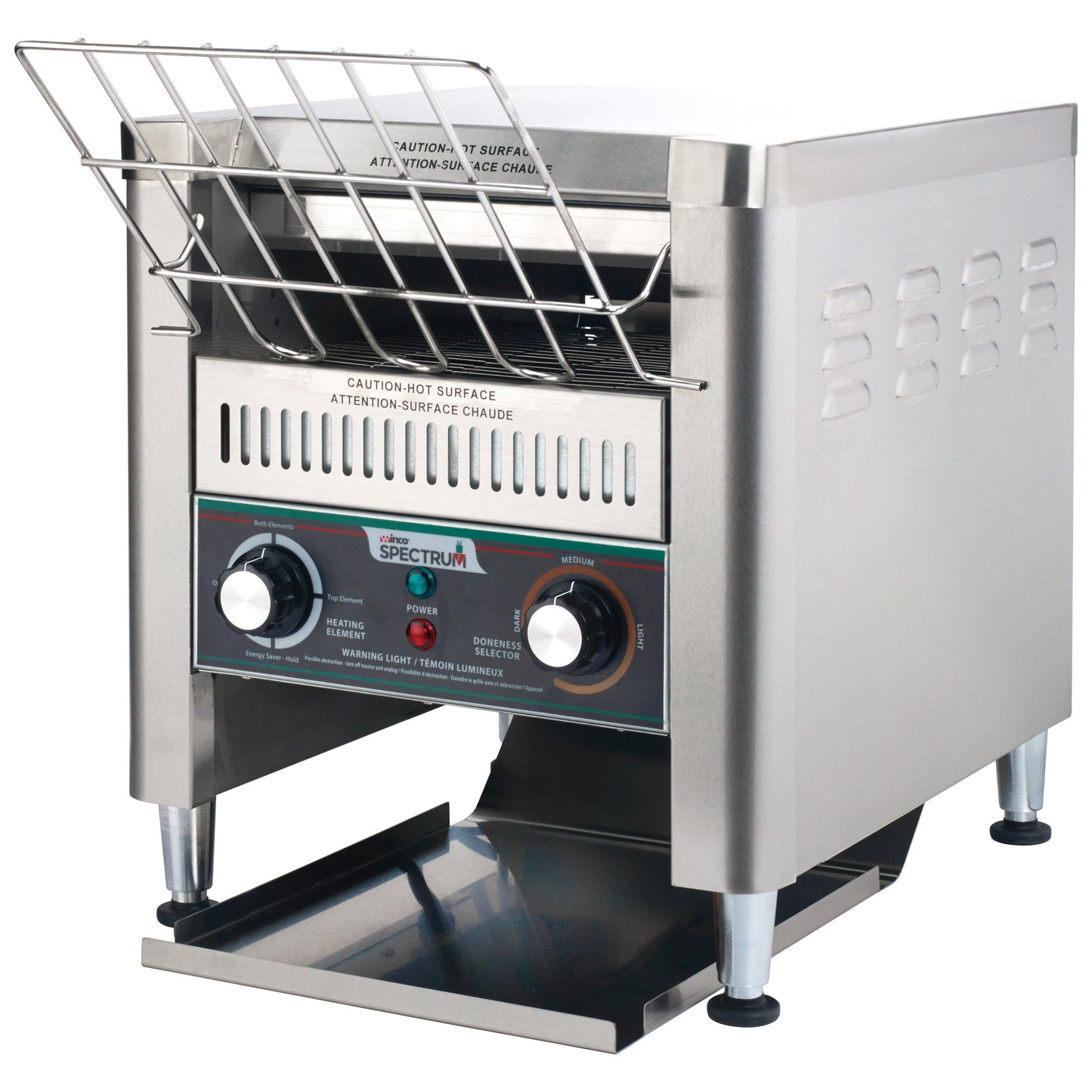 ECT-300 - Spectrum Electric Conveyor Toaster, 120V, 300 Slices per Hour