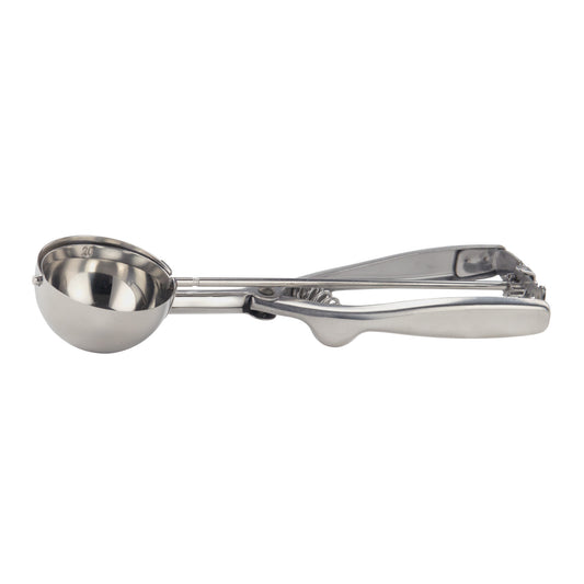 ISS-20 - Stainless Steel Squeeze Disher/Portioner, Size 20