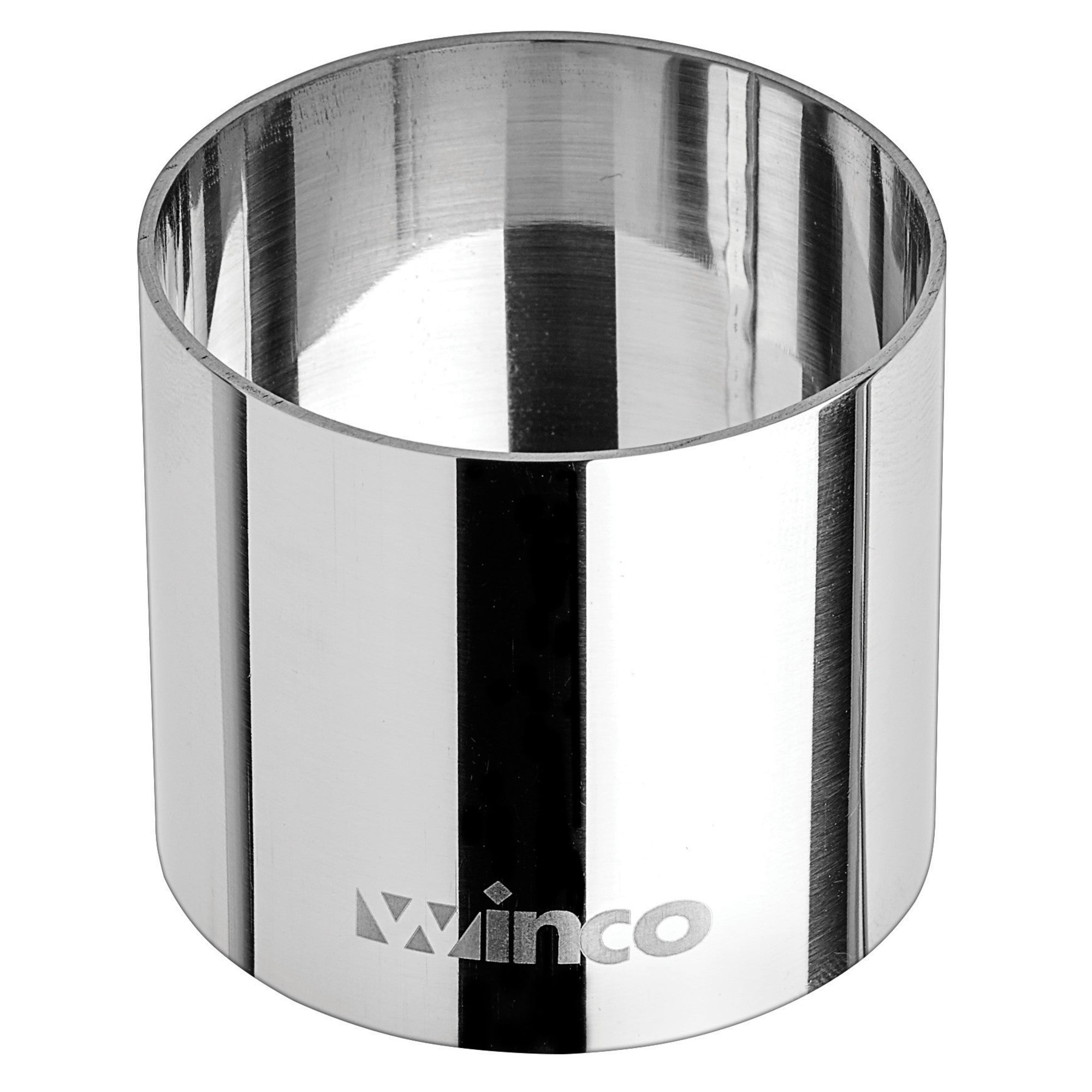 SPM 21R Stainless Steel Pastry Mold Round 2 x 1 3 4 Winco