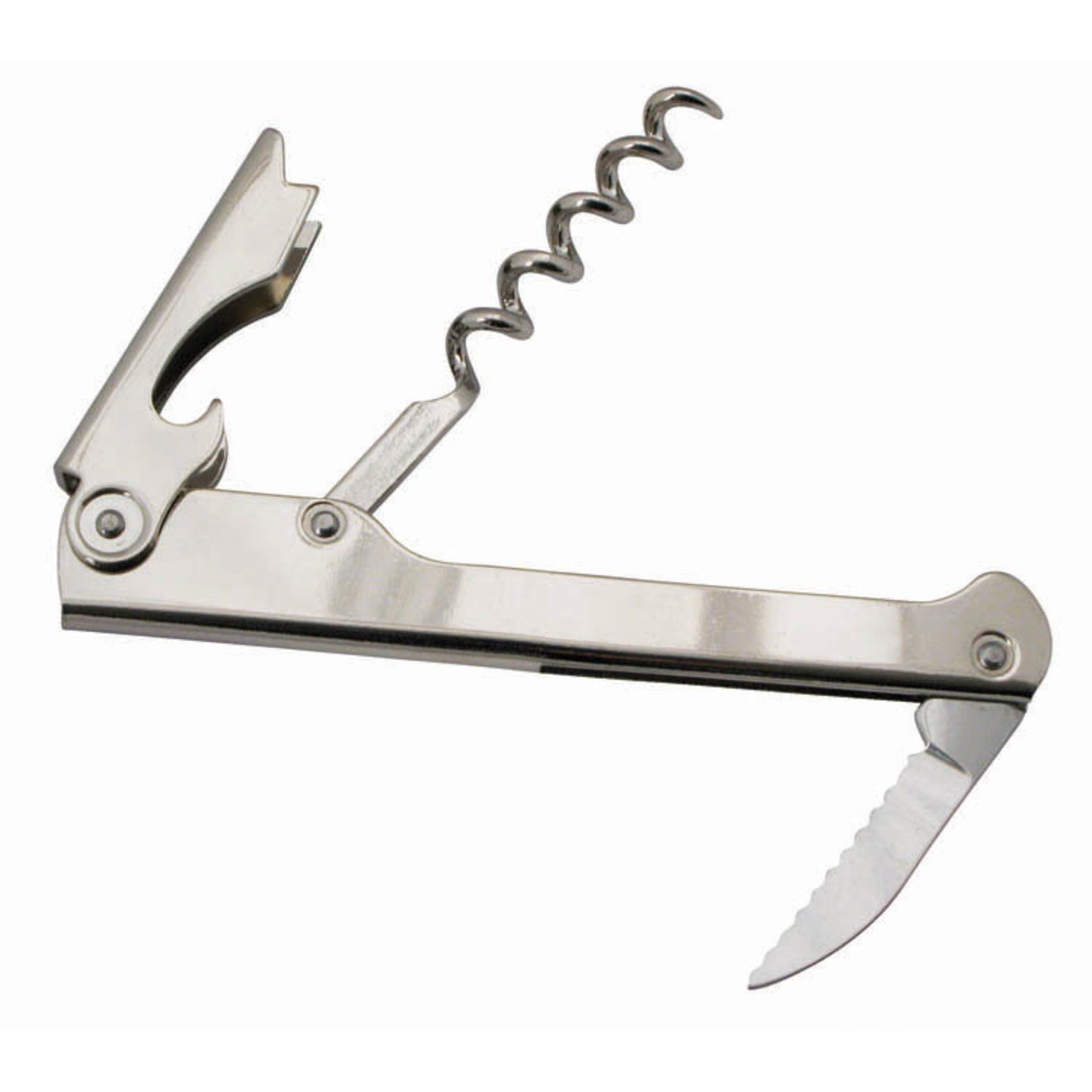 CO-711 - Waiter's Cork Screw, Economy - Stainless Steel