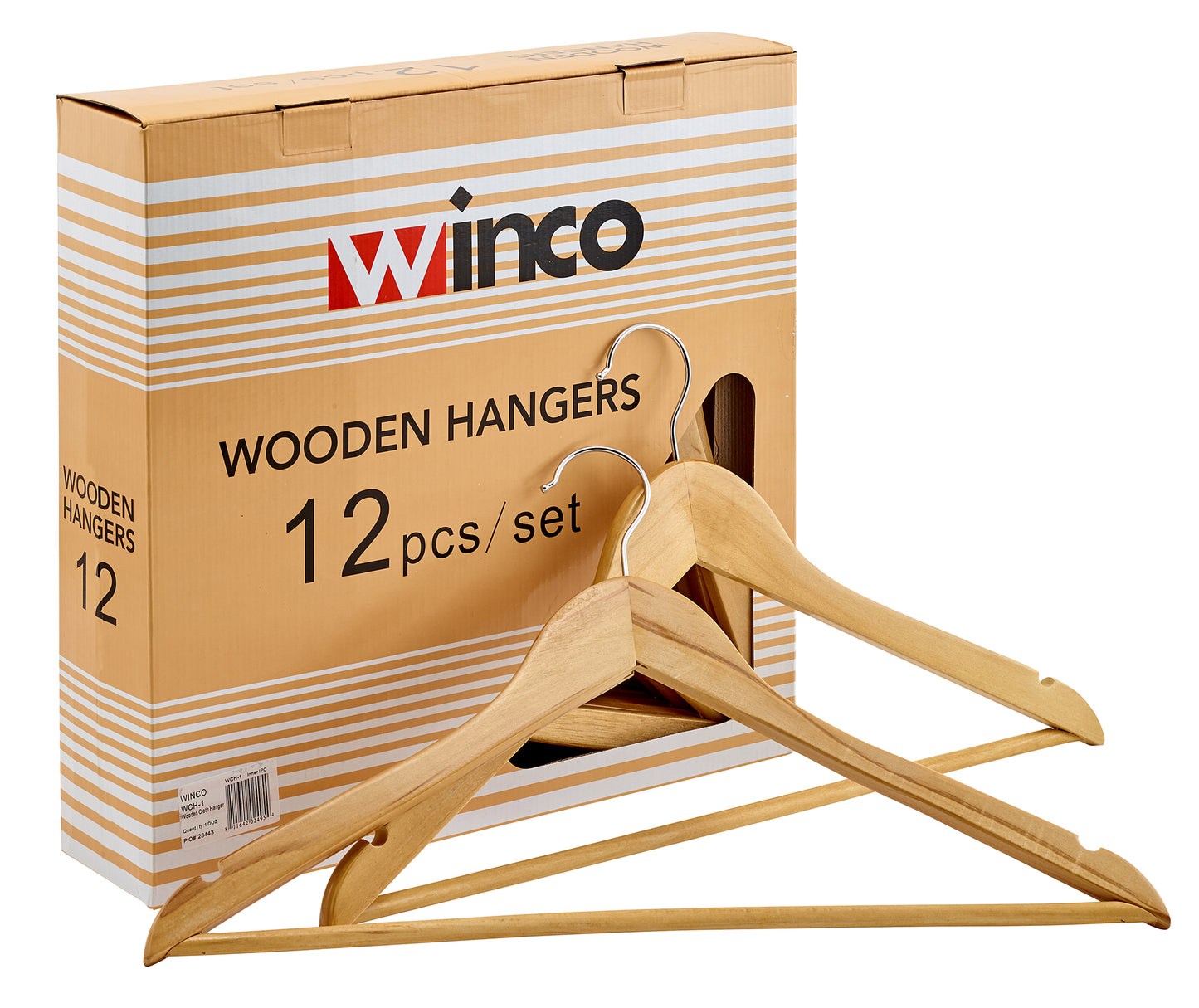 WCH-1 - Wooden Coat Hangers