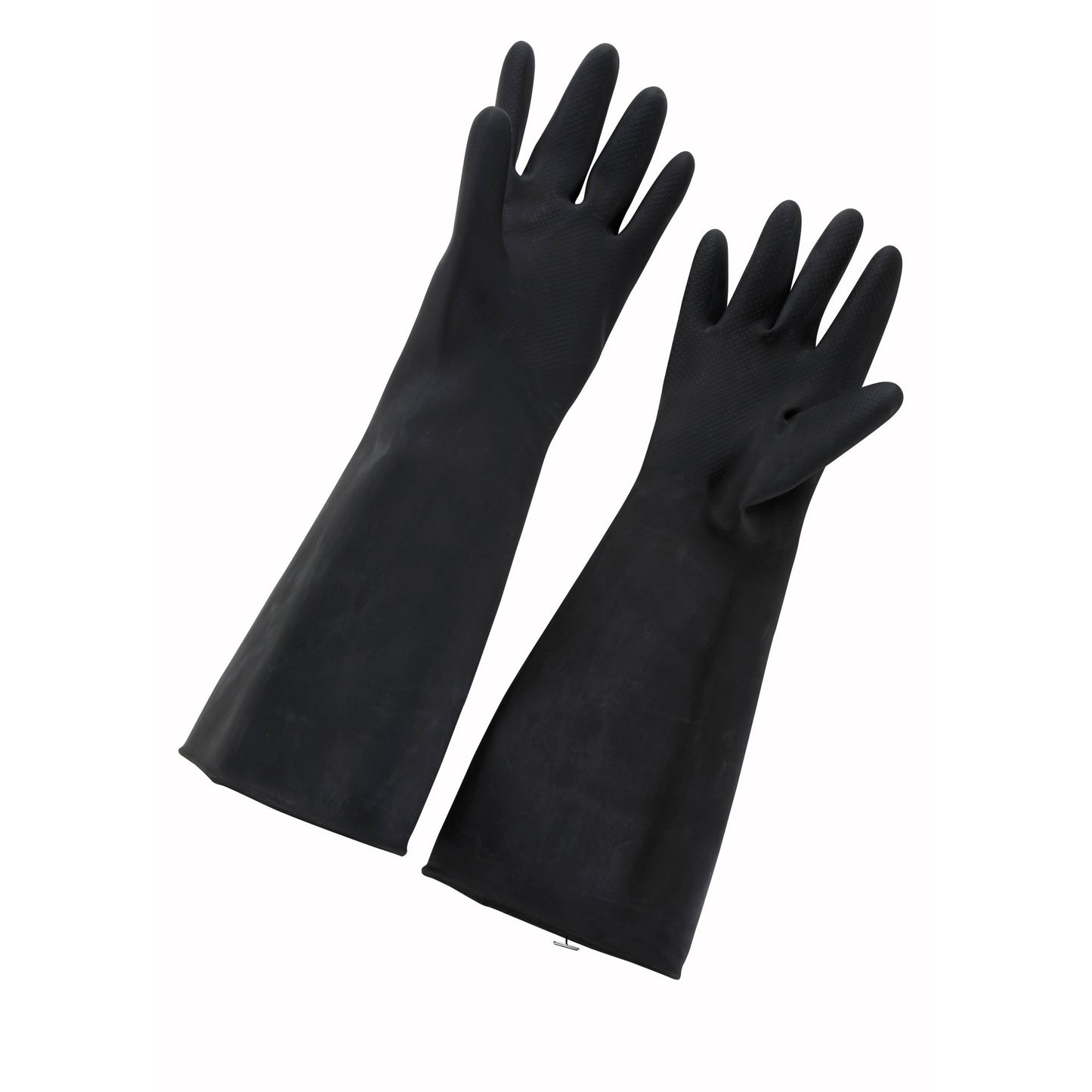 NLG-1018 - Natural Latex Gloves - Large, Black