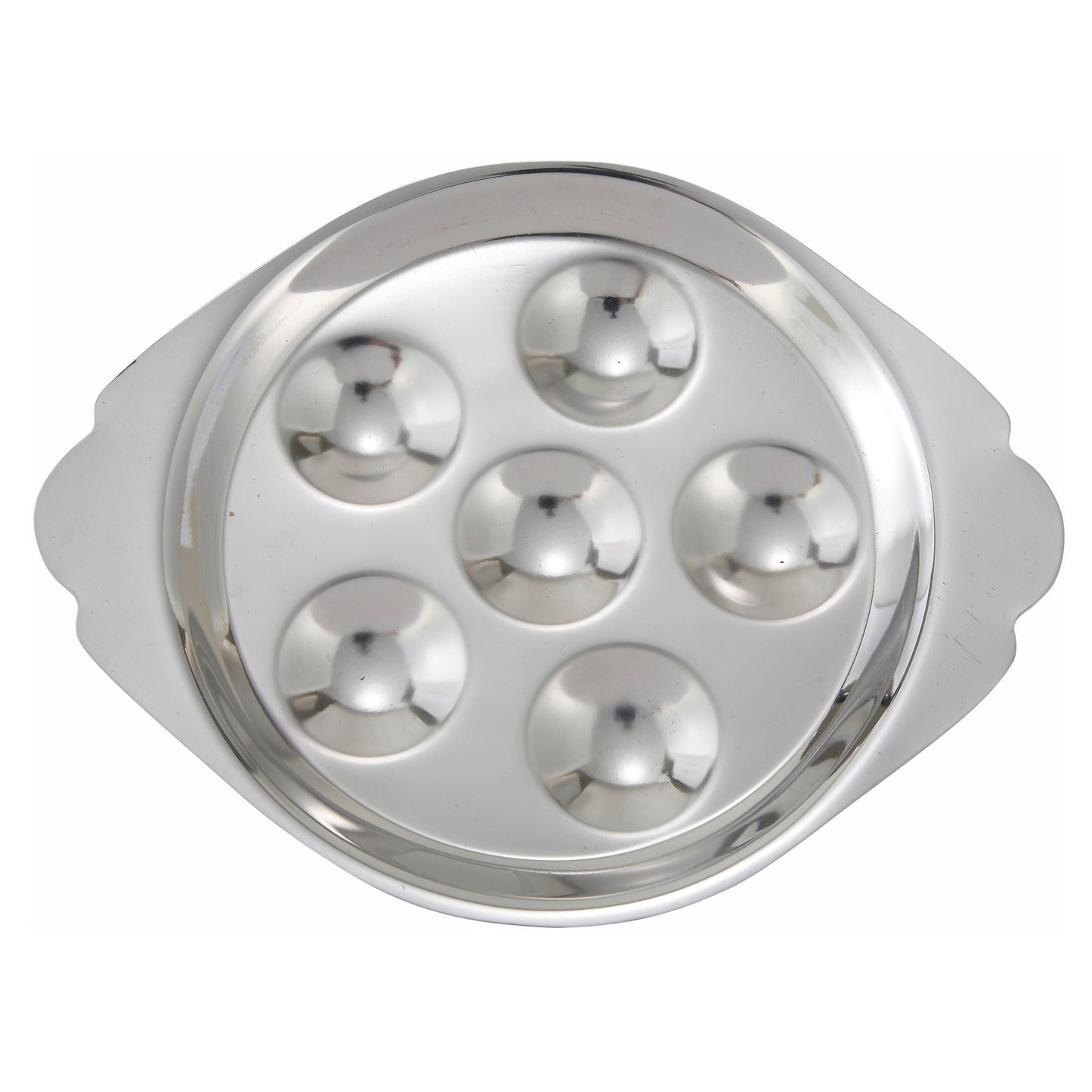 SND-6 - Snail Dish, Stainless Steel