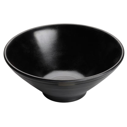 WDM014-304 - 9"Dia Melamine Bowl, Black, 24pcs/case