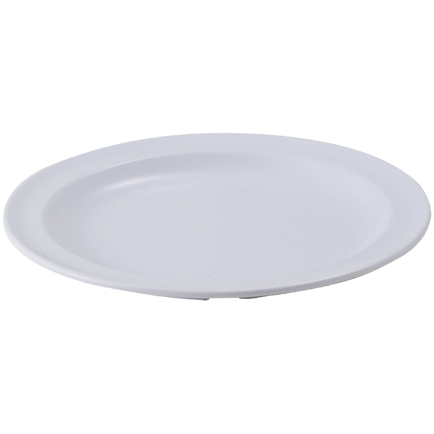 MMPR-9W - Melamine 9" Round Plates - White