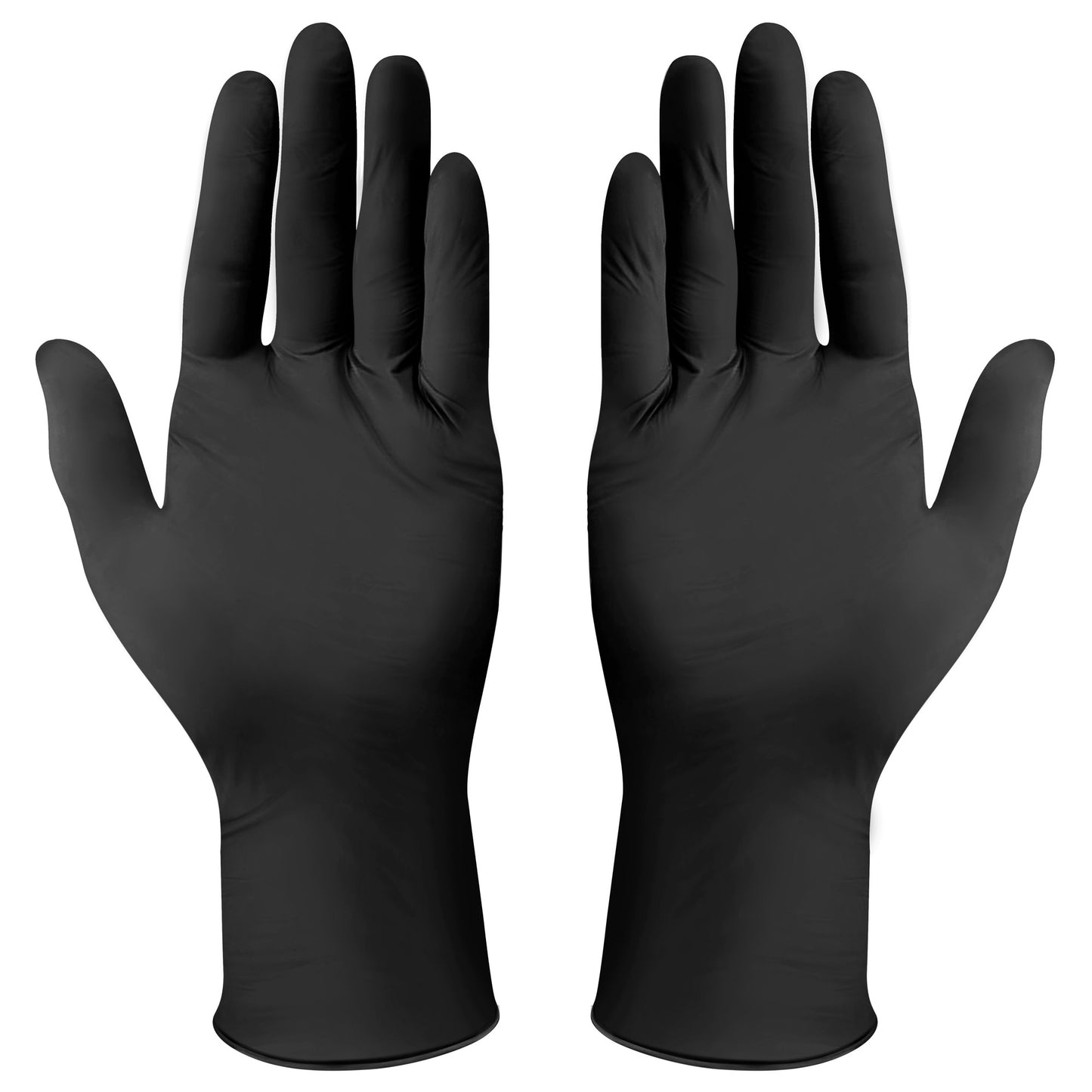 GLN-MB - Disposable Gloves, Nitrile, M, Powder-Free, Black,3Mil,FDA Compliant,100pcs/box