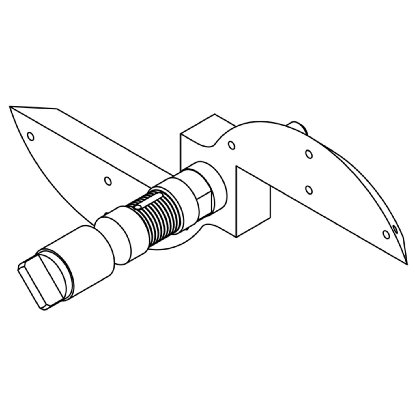 FVS-P16 - Shaft with Blade Holder