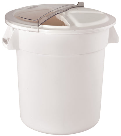 FCW-32 - Polyethylene White Containers, NSF Listed - 32 Gallon