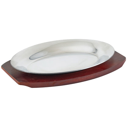 APL-10 - 10" Aluminum Sizzle Platter