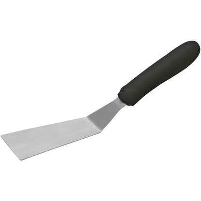 TKP-50 - Grill Spatula with Offset, Black Polypropylene Handle, 4-1/4" x 2-3/16" Blade