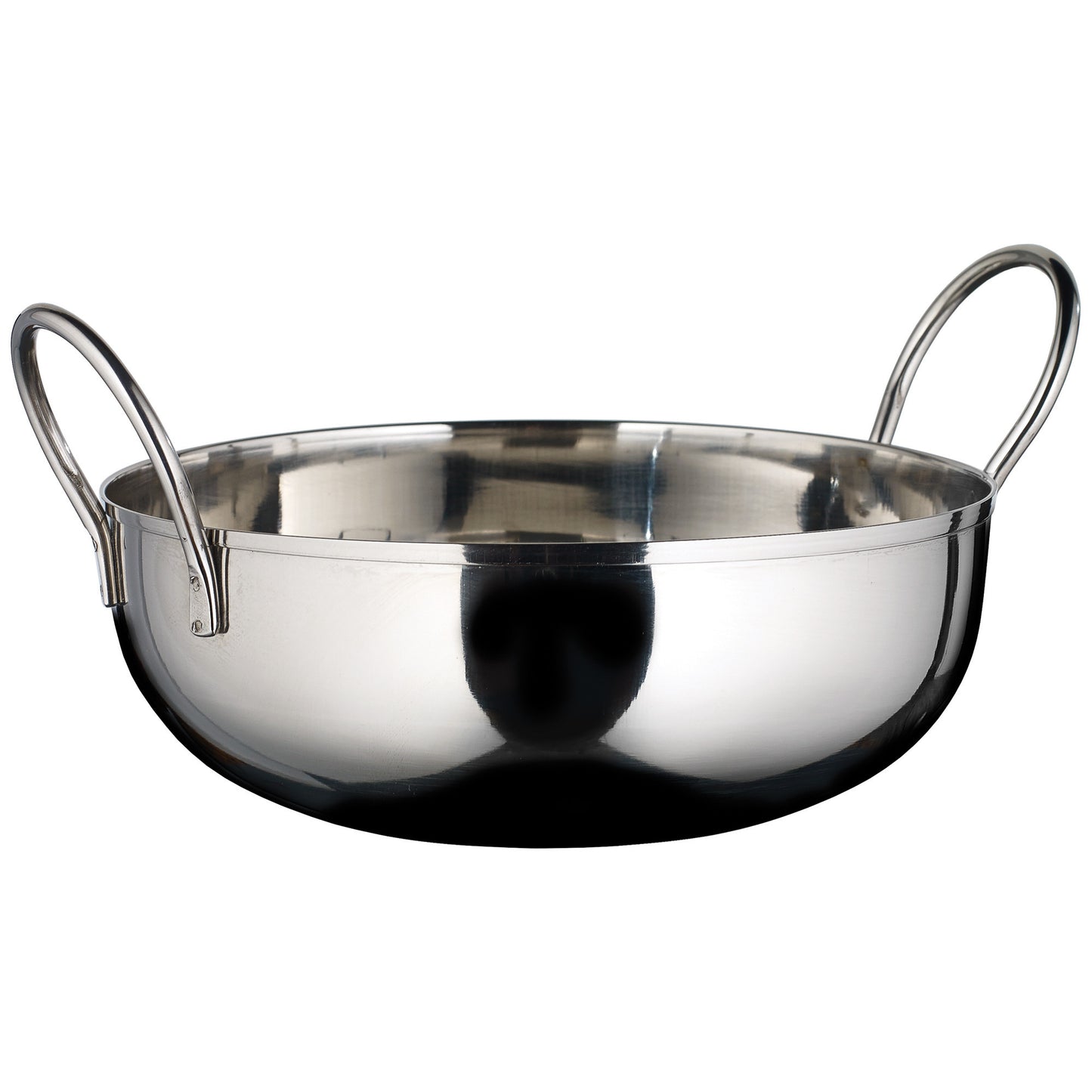 KDB-7 - Kady Bowl with Welded Handles, Stainless Steel, 1.5" H - 7"