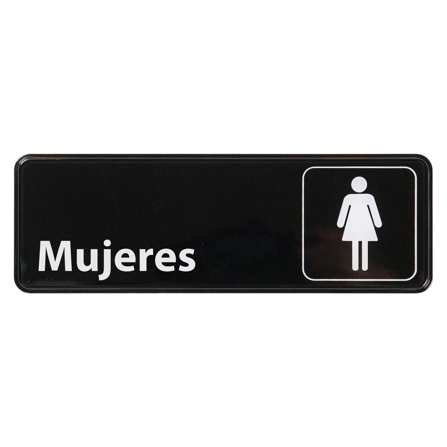 SGN-369 - Information Signs, 9"W x 3"H, Spanish - SGN-369 - Women