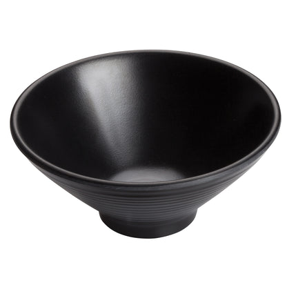 WDM014-301 - 5-3/8"Dia Melamine Bowl, Black, 24pcs/case