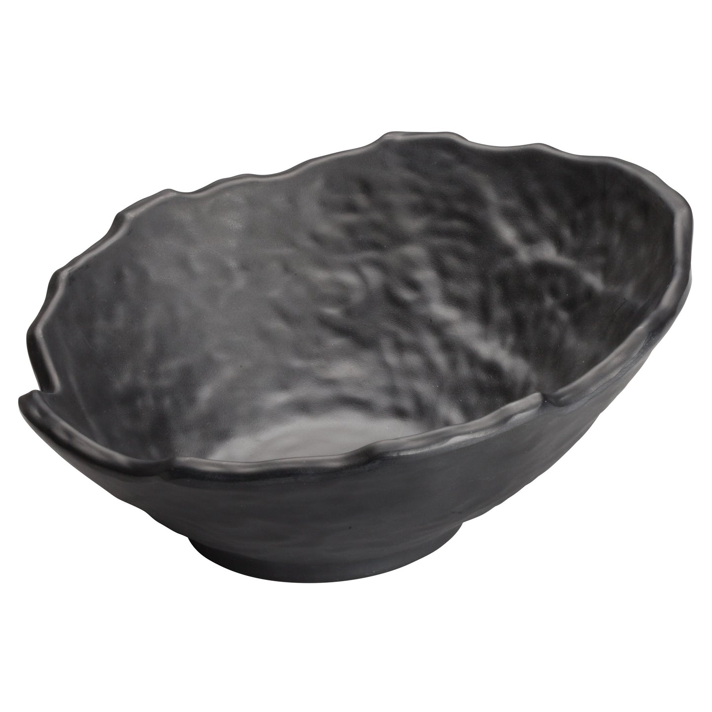 WDM019-308 - 9"Dia Melamine Angled Bowl, Black, 12pcs/case