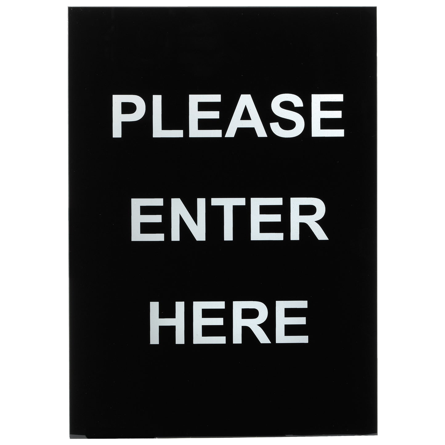 SGN-801 - Stanchion Frame Sign - SGN-801 - Please Enter Here