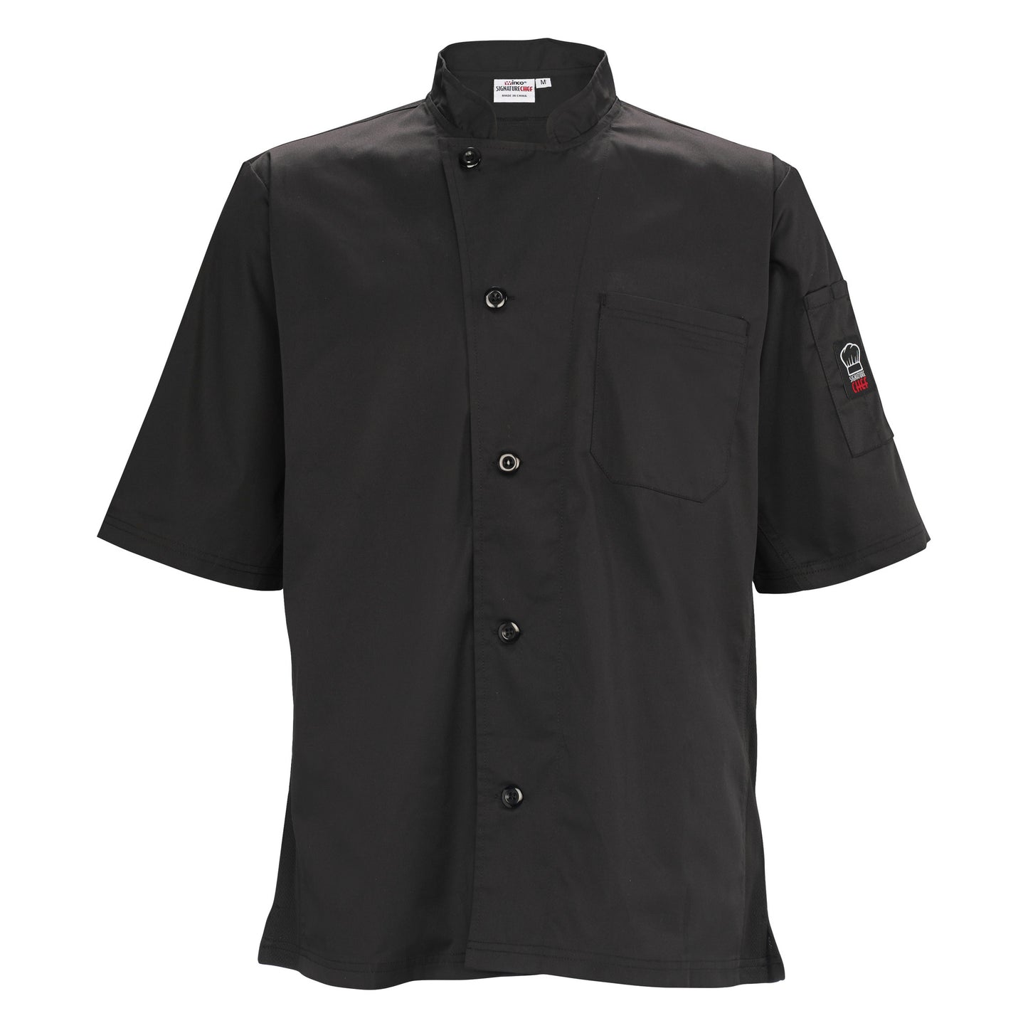 UNF-9KL - Ventilated Chef Shirt, Tapered Fit
