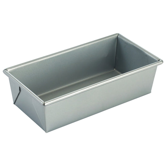 HLP-105 - Aluminized Steel Loaf Pans with Silicone Glaze - 1-1/2 lb, 10" x 5" x 3"