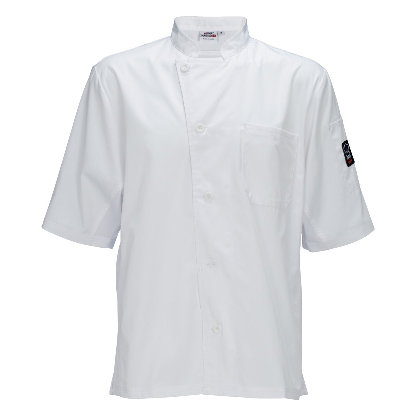 UNF-9WXXL - Ventilated Chef Shirt, Tapered Fit