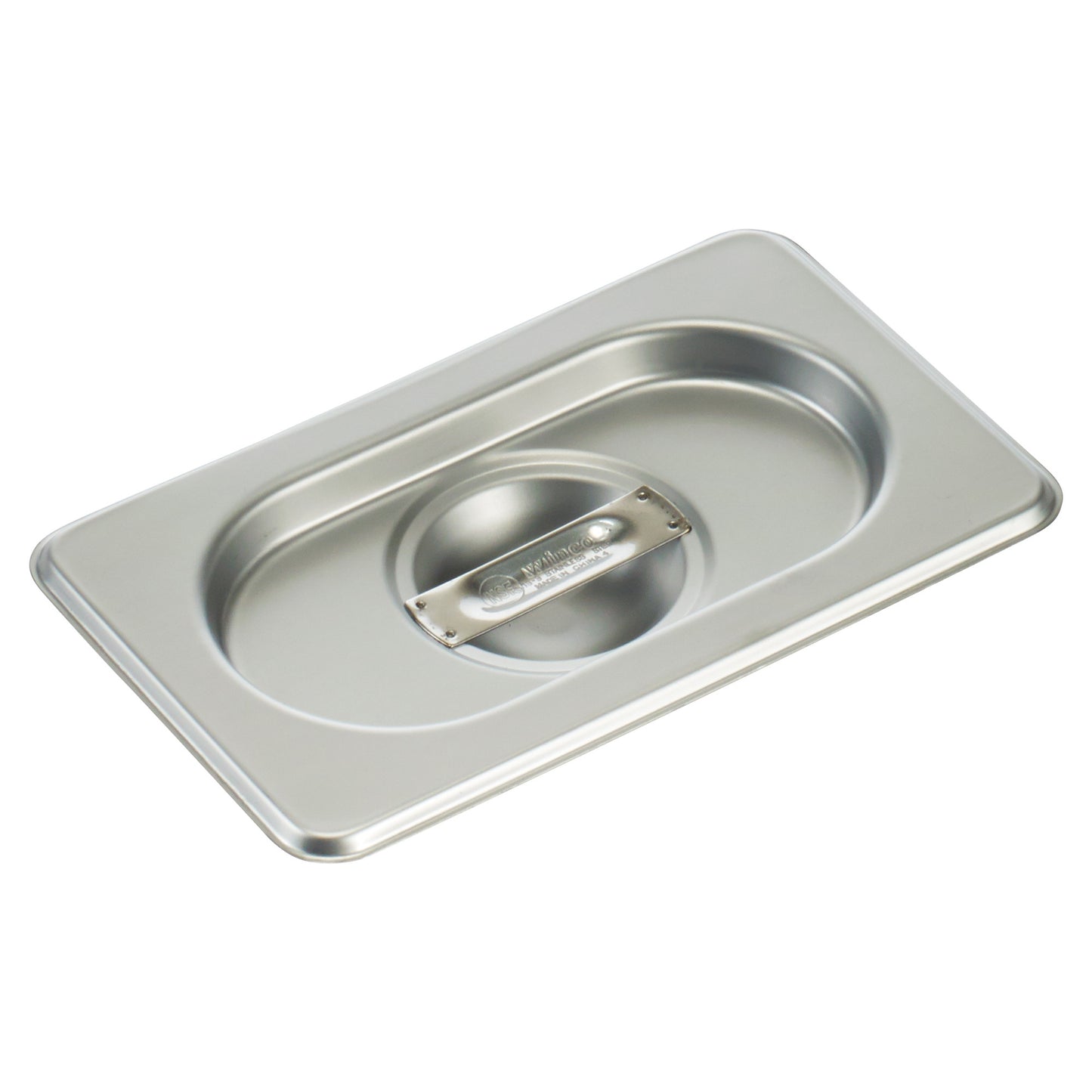 SPSCN-GN - Stainless Steel Gastronome 1/9th Steam Pan Cover for SPJH-906GN, Solid