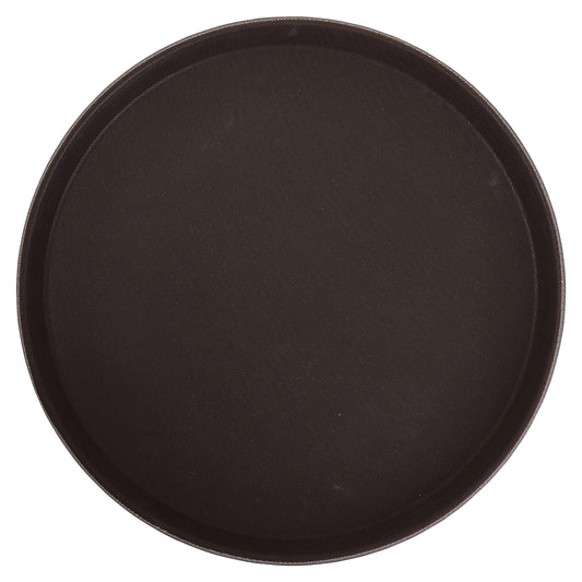 TRH-14 - Easy-Hold 14" Round Rubber-Lined Plastic Tray