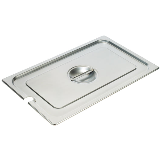 SPCF - 18/8 Stainless Steel Steam Pan Cover, Slotted - Full