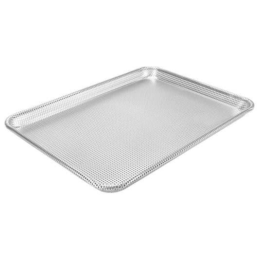 ALXN-1318P - Aluminum Sheet Pan, Fully Perforated, Glazed - Half (1/2)