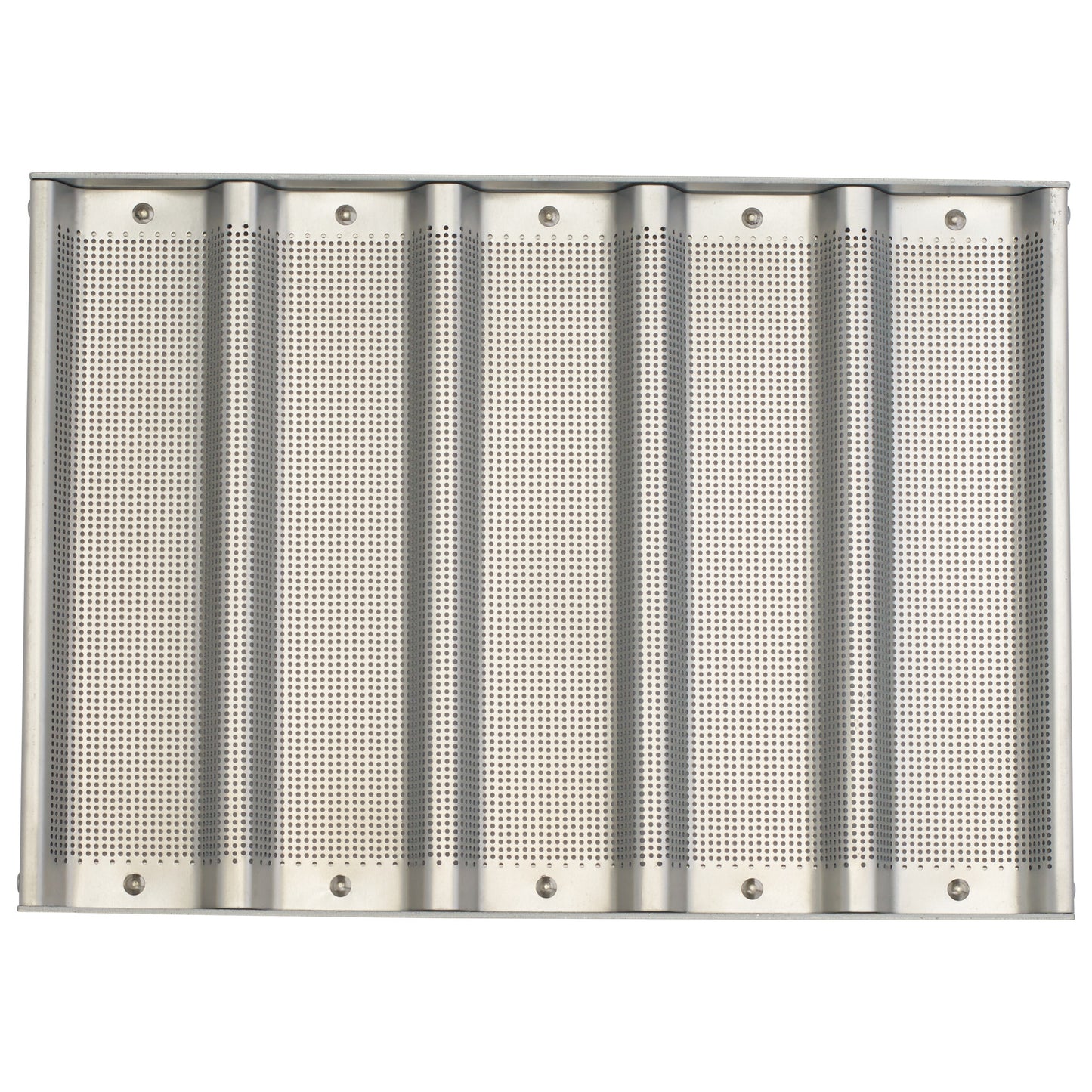 ABPN-5H - 6-Channel Perforated Non-Stick Baguette Pan