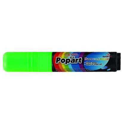 MBPM-G - Chisel Tip Marker, Deluxe Plus - Neon Green