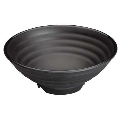 WDM012-305 - Kumata 13-1/2" Dia Melamine Bowl, Black - 6 pieces/case