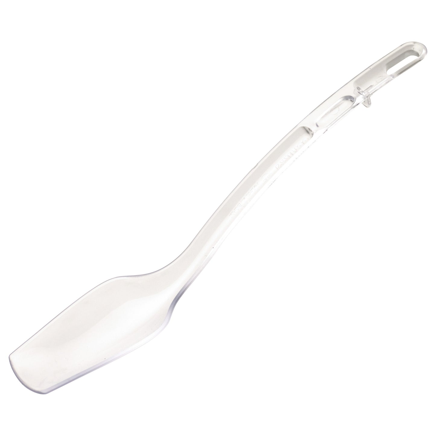 CVBS-10C - CURV 10" Tapered Serving Spoon - Clear