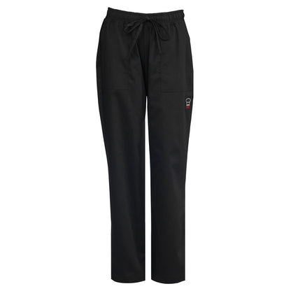 UNF-8KS - Women's Chef Pants, Black - Small