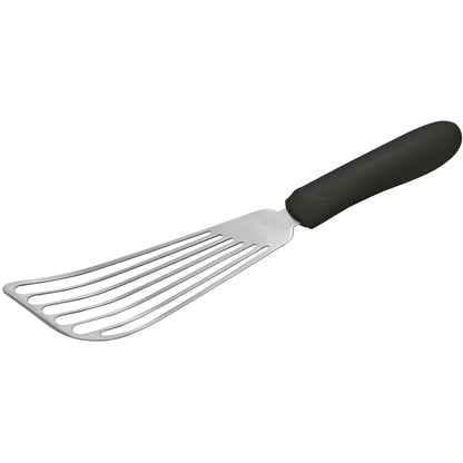 TKP-60 - Fish Spatula, Black Polypropylene Handle, 6-3/4" x 3-1/4" Blade