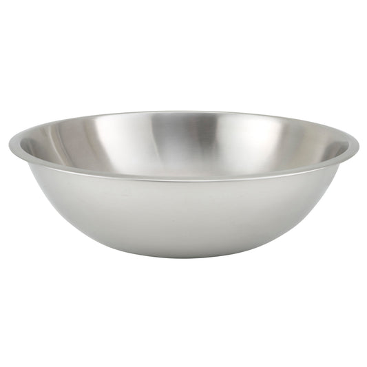 MXHV-1600 - Mixing Bowl, Shallow, Heavy-Duty Stainless Steel, 0.65mm - 16 Quart
