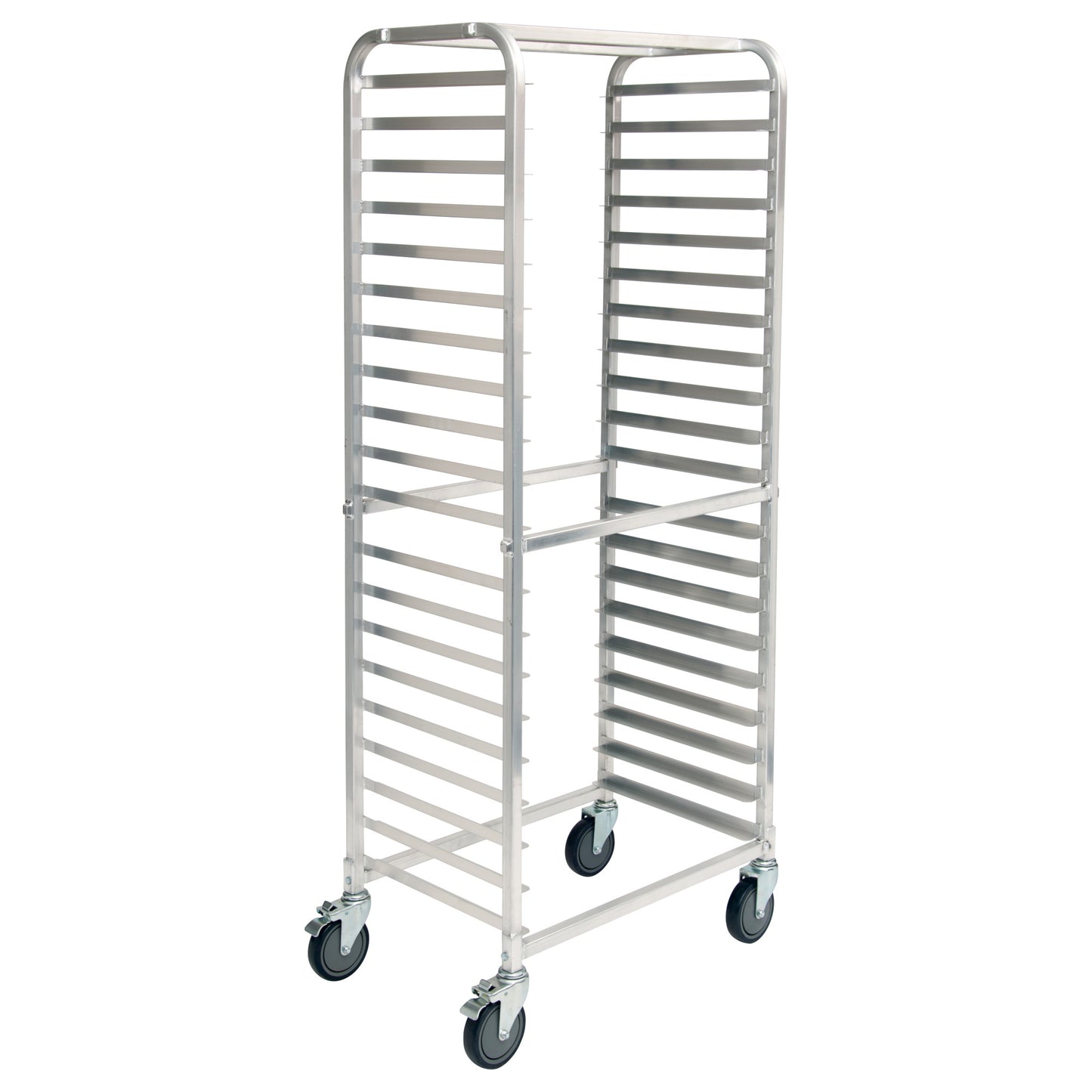 ALRS-20BK - 20-Tier Side-Load Sheet Pan Rack with Brakes - 3" Spacing