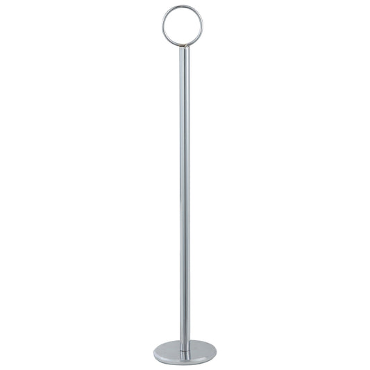 TBH-12 - Table Number Holder, Chrome - 12"