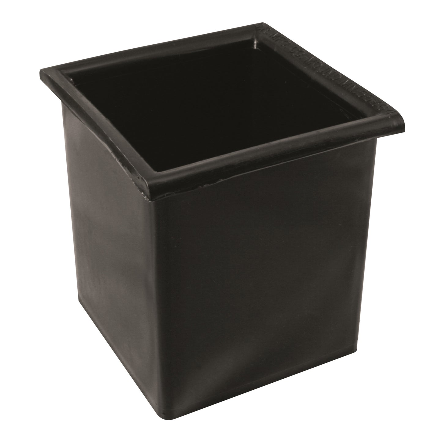 CR-2401 - Bar Maid, Bottle Well, Square, Black, Polyethylene