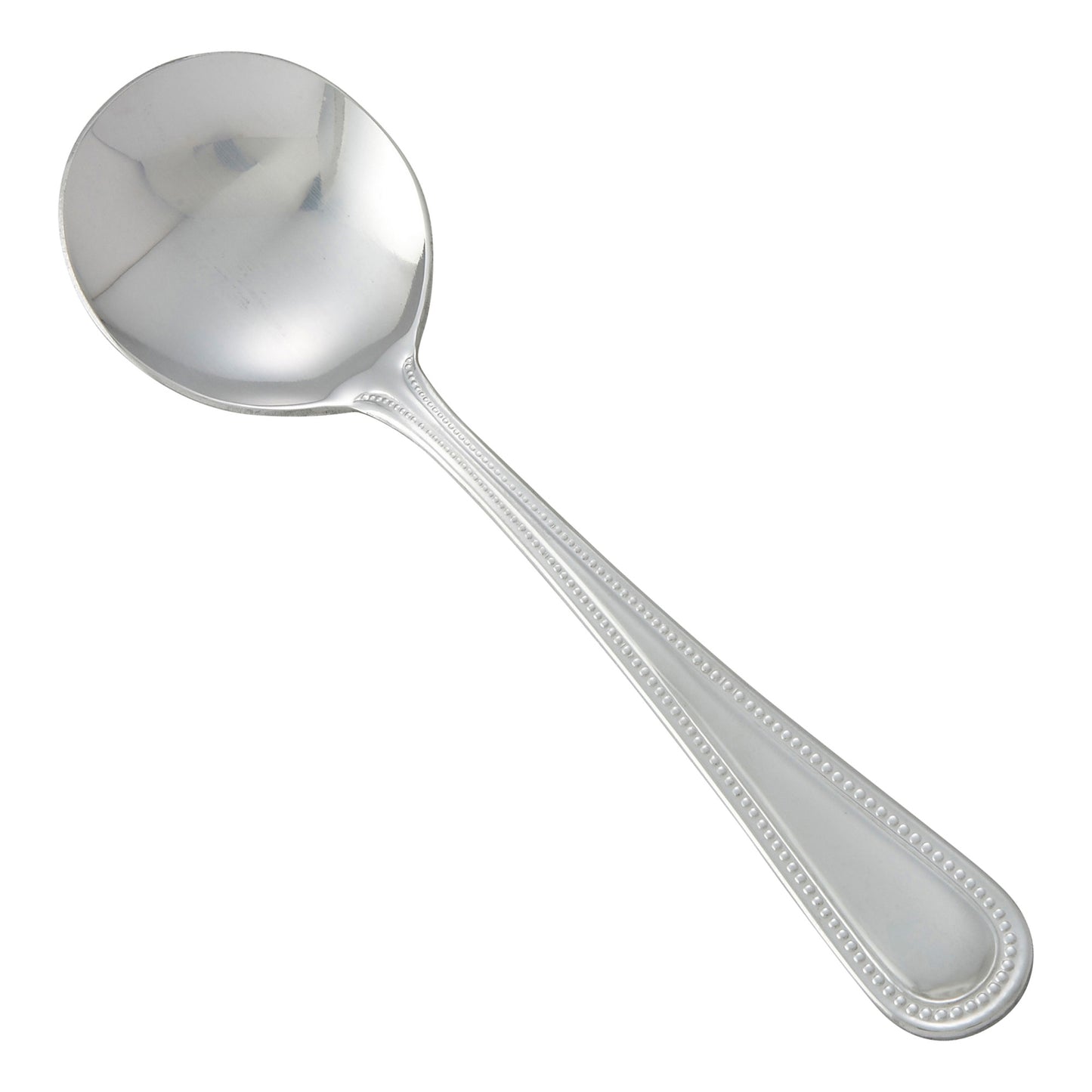0005-04 - Dots Bouillon Spoon, 18/0 Heavyweight