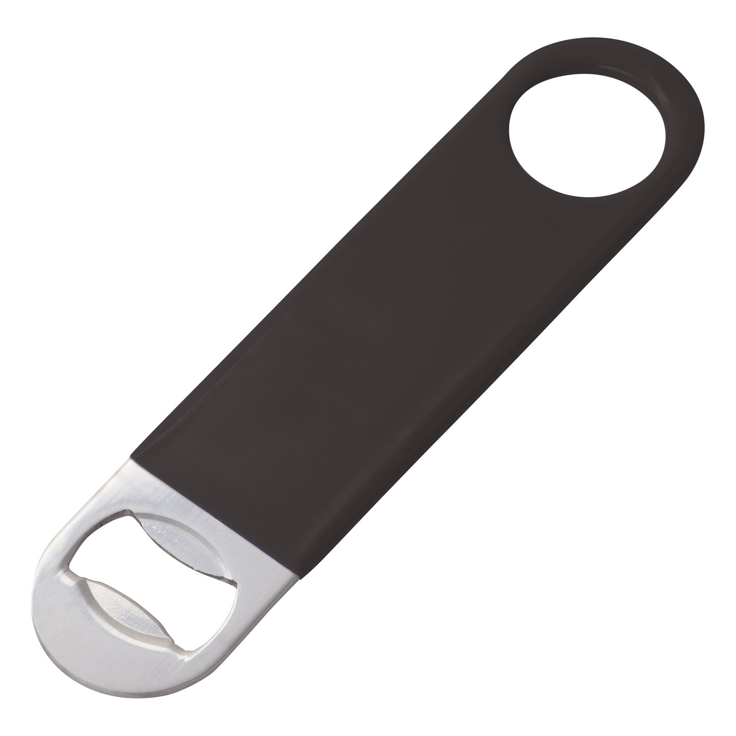 CO-301PK - Stainless Steel Flat Bottle Opener - Black