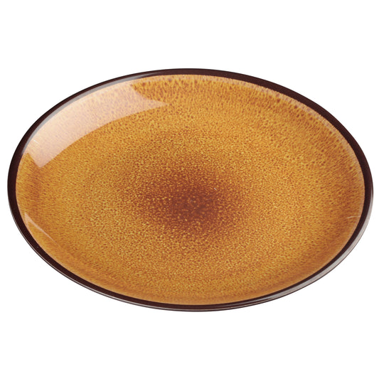 WDM020-401 - 9"Dia Melamine Round Plate, Tan, 24pcs/case