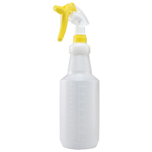 PSR-9Y - 28oz Color-Coded Spray Bottle - Yellow