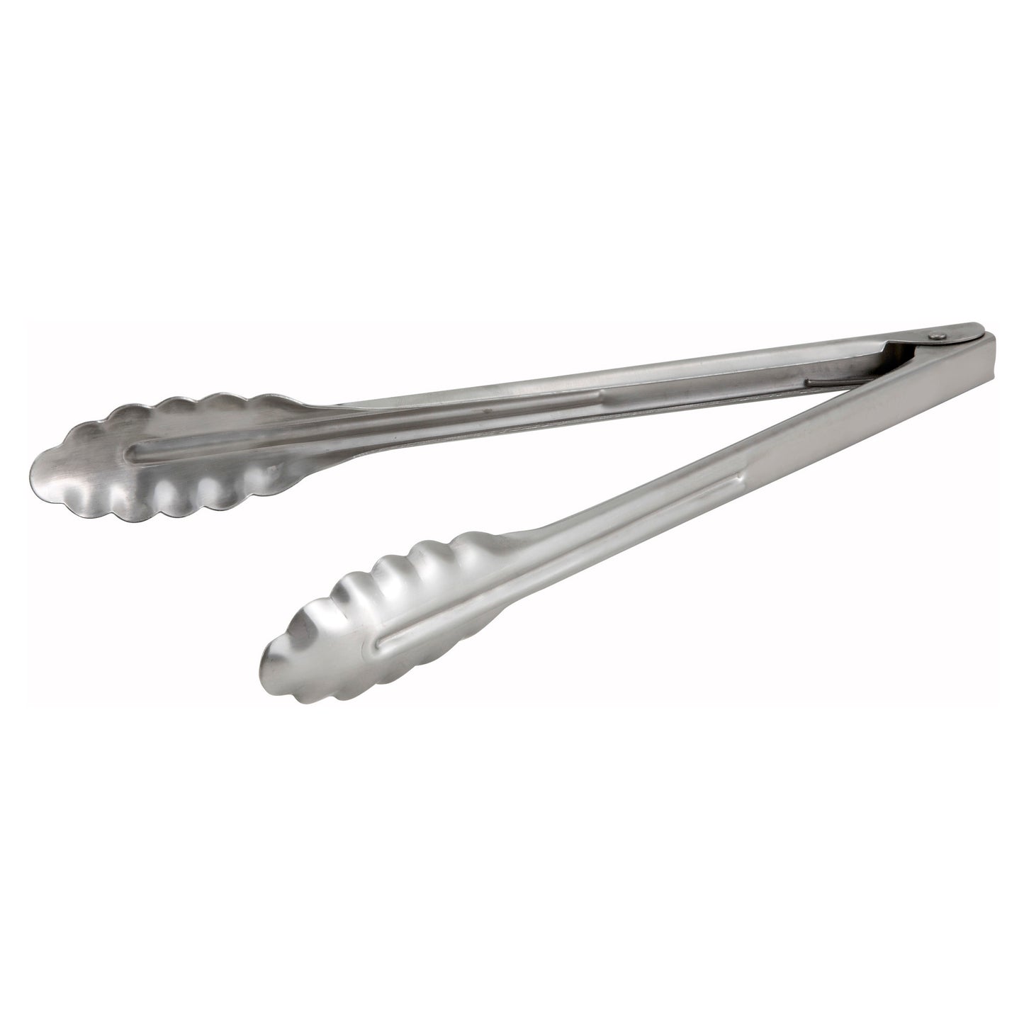 UT-12HT - Stainless Steel Utility Tongs, Extra Heavyweight - 12"