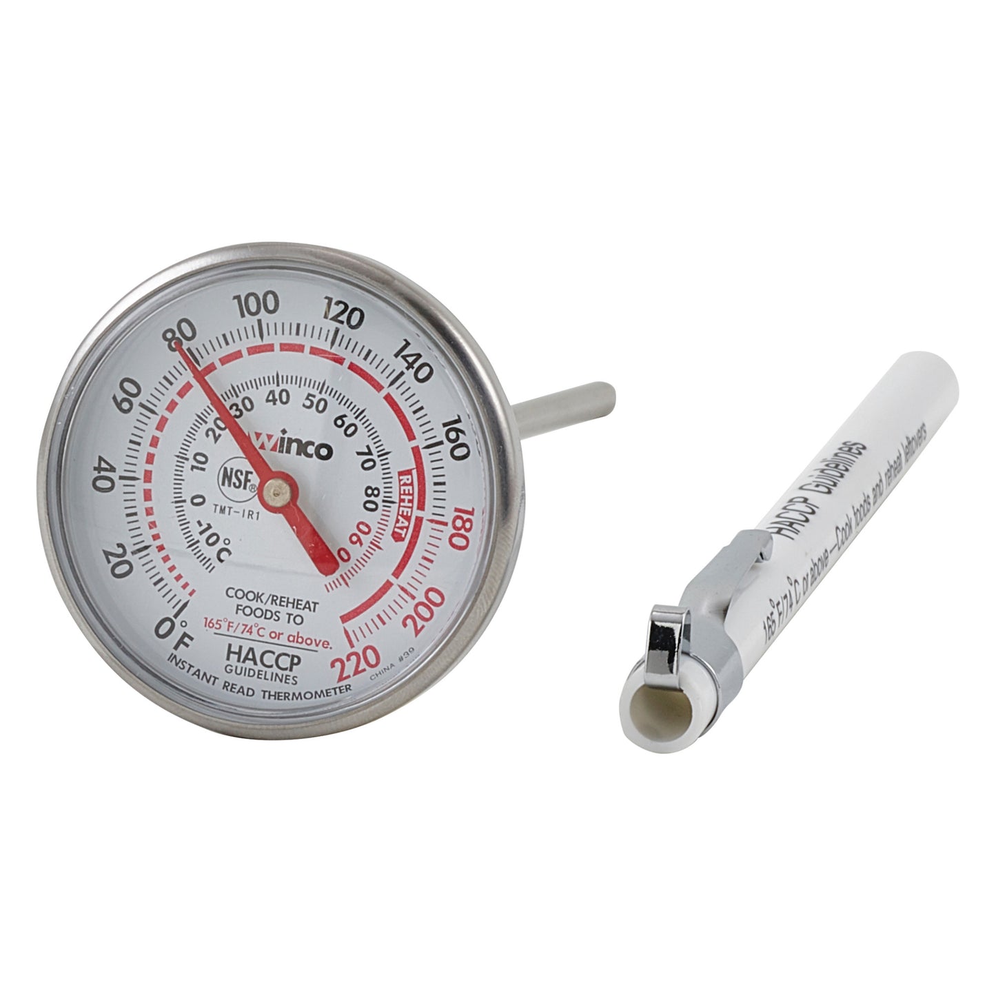 TMT-IR1 - Instant Read Thermometer, 1-3/4" Dial, 5" Probe