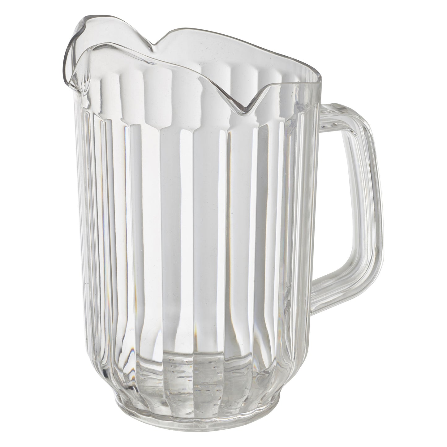 WPCT-60C - 60 oz Triple-Spout Polycarbonate Pitcher, Clear