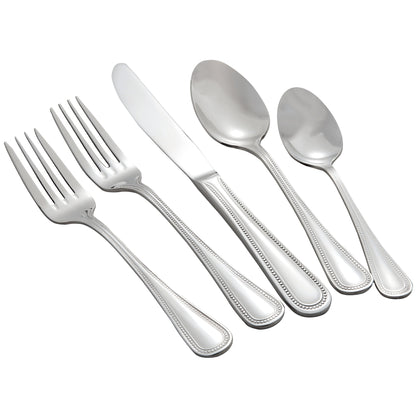 0036-03 - Deluxe Pearl Dinner Spoon, 18/8 Extra Heavyweight