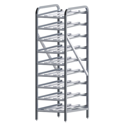 ALCR-9 - 9-Tier First-In First-Out Can Storage Rack